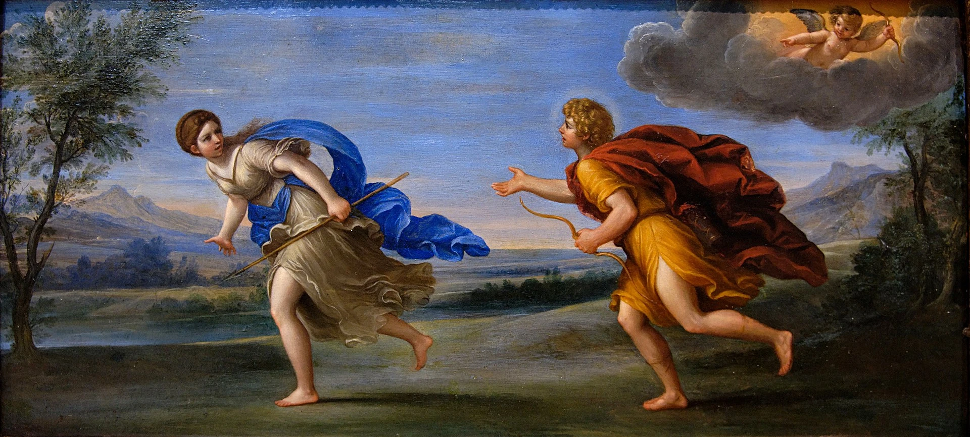 Apollo y Daphne de Albani Louvre
