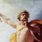 Prometeo robando el fuego de Heinrich Fueger