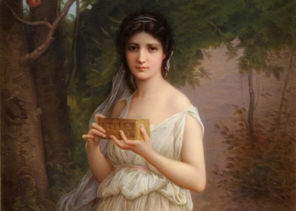 Pandora de By After Charles-Amable Lenoir - Düsseldorfer Auktionshaus