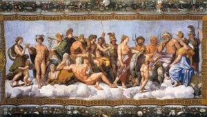 Mitología griega dioses del olimpo
