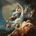 selene y endimion diosa de la luna