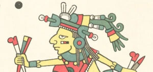 Cinteotl dios del maíz en el Codex