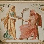 Cronos y Rhea de Karl Friedrich Schinkel