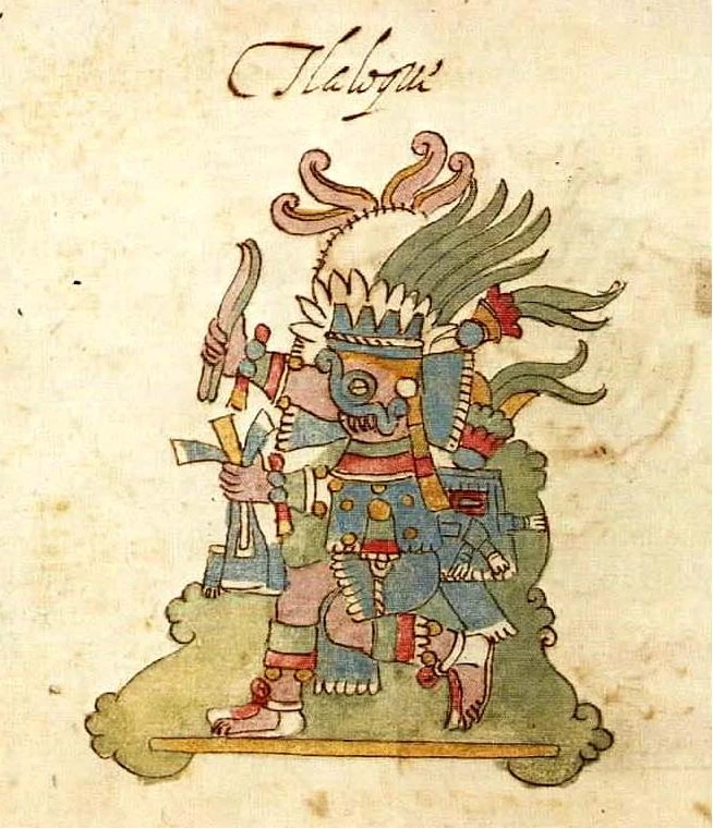 Dios Tlaloc en el Codex
