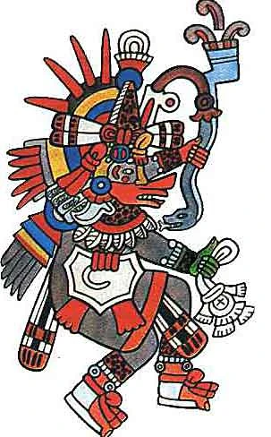 Dios azteca del viento Ehecatl
